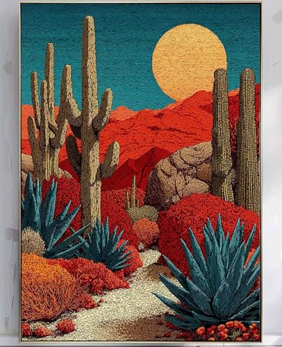 Kaktus Diamond Painting Erwachsene, 5D Diamond Painting Mond Muster Design DIY Eckige Vollbohrer Diamanten Malerei Mosaik Bastelset Erwachsene Anfänger für Zimmer Deko Wanddeko 25 x 35 cm -zpg2507AJ Kaktus Diamond Painting Erwachsene, 5D Diamond Painting Mond Muster Design DIY Eckige Vollbohrer Diamanten Malerei Mosaik Bastelset Erwachsene Anfänger für Zimmer Deko Wanddeko 25 x 35 cm -zpg2507AJ von Zeipopge