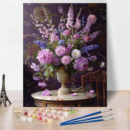 Malen Nach Zahlen Blumen Malen Nach Zahlen Erwachsene, Paint by Numbers Blume Paint by Numbers Adult Inklusive 3 Pinsel und Acrylfarbe für Zimmer Deko Wohnzimmer, Geschenke 40 x 60 cm -zp253N19FEC Malen Nach Zahlen Blumen Malen Nach Zahlen Erwachsene, Paint by Numbers Blume Paint by Numbers Adult Inklusive 3 Pinsel und Acrylfarbe für Zimmer Deko Wohnzimmer, Geschenke 40 x 60 cm -zp253N19FEC von Zeipopge