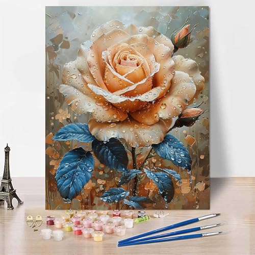 Malen Nach Zahlen Erwachsene Anlage Malen Nach Zahlen, Paint by Numbers Rose Painting by Numbers Bastelset Erwachsene mit 3 Pinseln und Acrylfarbe für Zimmer Deko, Geschenke 100 X 135 CM -zp253K3 Malen Nach Zahlen Erwachsene Anlage Malen Nach Zahlen, Paint by Numbers Rose Painting by Numbers Bastelset Erwachsene mit 3 Pinseln und Acrylfarbe für Zimmer Deko, Geschenke 100 X 135 CM -zp253K3 von Zeipopge