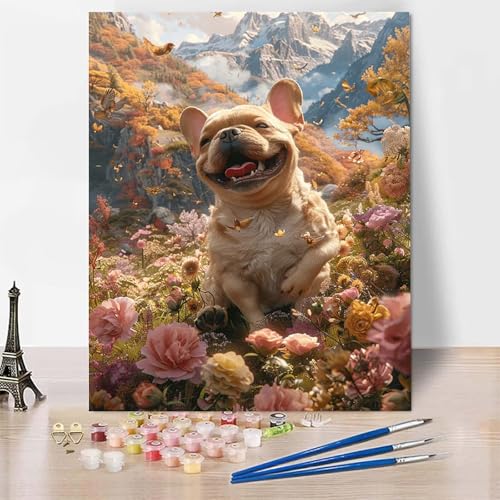 Malen Nach Zahlen Erwachsene Blume Malen Nach Zahlen, Paint by Numbers Hund Painting by Numbers Bastelset Erwachsene mit 3 Pinseln und Acrylfarbe für Zimmer Deko, Geschenke 100 X 135 CM -zp253IO Malen Nach Zahlen Erwachsene Blume Malen Nach Zahlen, Paint by Numbers Hund Painting by Numbers Bastelset Erwachsene mit 3 Pinseln und Acrylfarbe für Zimmer Deko, Geschenke 100 X 135 CM -zp253IO von Zeipopge