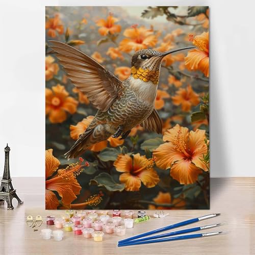 Malen Nach Zahlen Erwachsene Blume Malen Nach Zahlen, Paint by Numbers Kolibri Painting by Numbers Bastelset Erwachsene mit 3 Pinseln und Acrylfarbe für Zimmer Deko, Geschenke 100 X 135 CM -zp2538B Malen Nach Zahlen Erwachsene Blume Malen Nach Zahlen, Paint by Numbers Kolibri Painting by Numbers Bastelset Erwachsene mit 3 Pinseln und Acrylfarbe für Zimmer Deko, Geschenke 100 X 135 CM -zp2538B von Zeipopge
