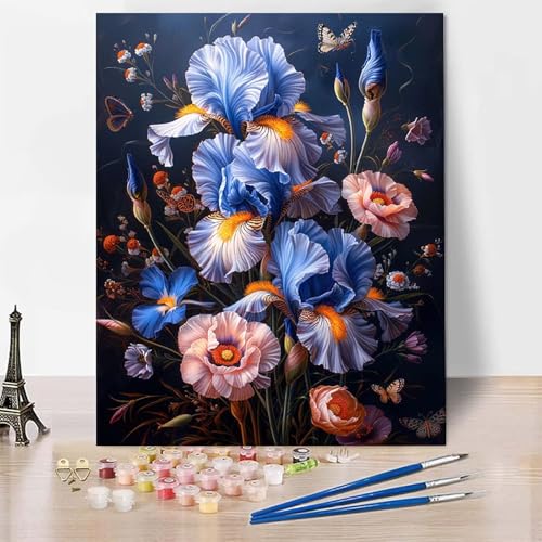 Malen Nach Zahlen Erwachsene Blume Malen Nach Zahlen, Paint by Numbers Schmetterling Painting by Numbers Bastelset Erwachsene mit 3 Pinseln und Acrylfarbe für Zimmer Deko 100 X 135 CM -zp253ERGDC1 Malen Nach Zahlen Erwachsene Blume Malen Nach Zahlen, Paint by Numbers Schmetterling Painting by Numbers Bastelset Erwachsene mit 3 Pinseln und Acrylfarbe für Zimmer Deko 100 X 135 CM -zp253ERGDC1 von Zeipopge
