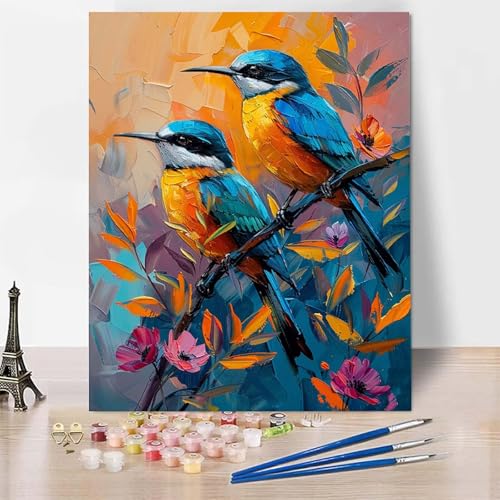 Malen Nach Zahlen Erwachsene Blume Malen Nach Zahlen, Paint by Numbers Vogel Painting by Numbers Bastelset Erwachsene mit 3 Pinseln und Acrylfarbe für Zimmer Deko, Geschenke 100 X 135 CM -zp2536T Malen Nach Zahlen Erwachsene Blume Malen Nach Zahlen, Paint by Numbers Vogel Painting by Numbers Bastelset Erwachsene mit 3 Pinseln und Acrylfarbe für Zimmer Deko, Geschenke 100 X 135 CM -zp2536T von Zeipopge