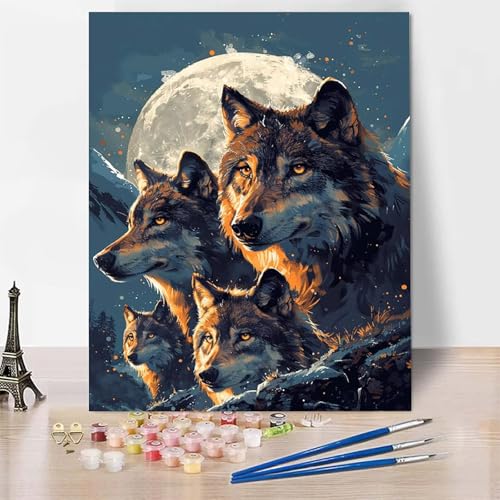 Malen Nach Zahlen Erwachsene Mond Malen Nach Zahlen, Paint by Numbers Wolf Painting by Numbers Bastelset Erwachsene mit 3 Pinseln und Acrylfarbe für Zimmer Deko, Geschenke 100 X 135 CM -zp253ZX Malen Nach Zahlen Erwachsene Mond Malen Nach Zahlen, Paint by Numbers Wolf Painting by Numbers Bastelset Erwachsene mit 3 Pinseln und Acrylfarbe für Zimmer Deko, Geschenke 100 X 135 CM -zp253ZX von Zeipopge