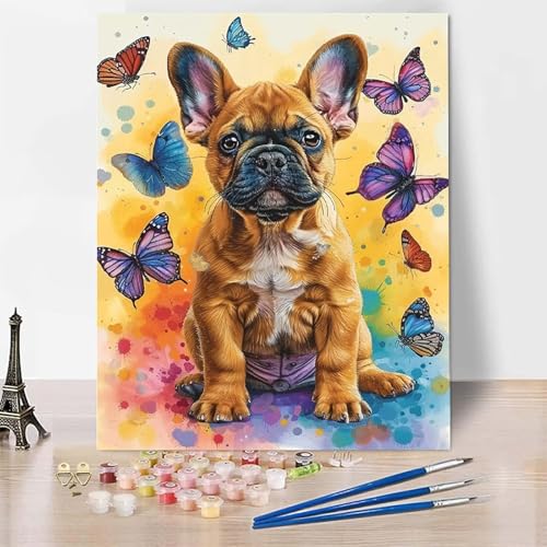 Malen Nach Zahlen Erwachsene Schmetterling Malen Nach Zahlen, Paint by Numbers Hund Painting by Numbers Bastelset Erwachsene mit 3 Pinseln und Acrylfarbe für Zimmer Deko 100 X 135 CM -zp253S463B8 Malen Nach Zahlen Erwachsene Schmetterling Malen Nach Zahlen, Paint by Numbers Hund Painting by Numbers Bastelset Erwachsene mit 3 Pinseln und Acrylfarbe für Zimmer Deko 100 X 135 CM -zp253S463B8 von Zeipopge