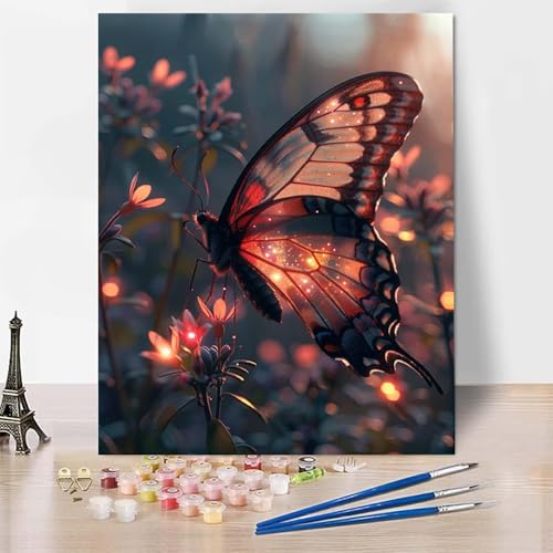 Malen Nach Zahlen Erwachsene Schmetterling Malen Nach Zahlen, Paint by Numbers Tier Painting by Numbers Bastelset Erwachsene mit 3 Pinseln und Acrylfarbe für Zimmer Deko, Geschenke 40 X 60 CM -zp253W9 Malen Nach Zahlen Erwachsene Schmetterling Malen Nach Zahlen, Paint by Numbers Tier Painting by Numbers Bastelset Erwachsene mit 3 Pinseln und Acrylfarbe für Zimmer Deko, Geschenke 40 X 60 CM -zp253W9 von Zeipopge