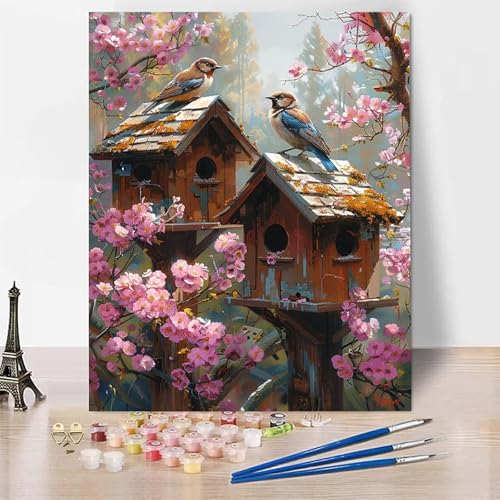 Malen Nach Zahlen Erwachsene Vogel Malen Nach Zahlen, Paint by Numbers Blume Painting by Numbers Bastelset Erwachsene mit 3 Pinseln und Acrylfarbe für Zimmer Deko, Geschenke 70 x 95 cm -zp253N0 Malen Nach Zahlen Erwachsene Vogel Malen Nach Zahlen, Paint by Numbers Blume Painting by Numbers Bastelset Erwachsene mit 3 Pinseln und Acrylfarbe für Zimmer Deko, Geschenke 70 x 95 cm -zp253N0 von Zeipopge