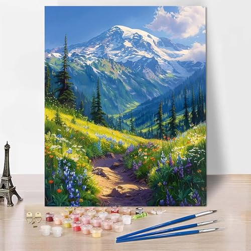 Malen Nach Zahlen Erwachsene Wiese Malen Nach Zahlen, Paint by Numbers Schneeberg Painting by Numbers Bastelset Erwachsene mit 3 Pinseln und Acrylfarbe für Zimmer Deko, Geschenke 70 x 95 cm -zp25397 Malen Nach Zahlen Erwachsene Wiese Malen Nach Zahlen, Paint by Numbers Schneeberg Painting by Numbers Bastelset Erwachsene mit 3 Pinseln und Acrylfarbe für Zimmer Deko, Geschenke 70 x 95 cm -zp25397 von Zeipopge