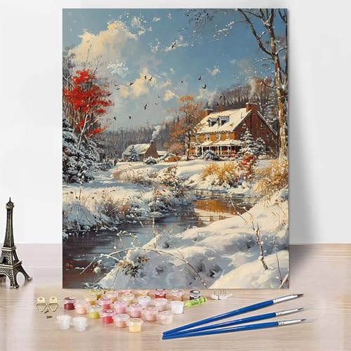 Malen Nach Zahlen Erwachsene Winter Malen Nach Zahlen, Paint by Numbers Bäume Painting by Numbers Bastelset Erwachsene mit 3 Pinseln und Acrylfarbe für Zimmer Deko, Geschenke 100 X 135 CM -zp25312 Malen Nach Zahlen Erwachsene Winter Malen Nach Zahlen, Paint by Numbers Bäume Painting by Numbers Bastelset Erwachsene mit 3 Pinseln und Acrylfarbe für Zimmer Deko, Geschenke 100 X 135 CM -zp25312 von Zeipopge