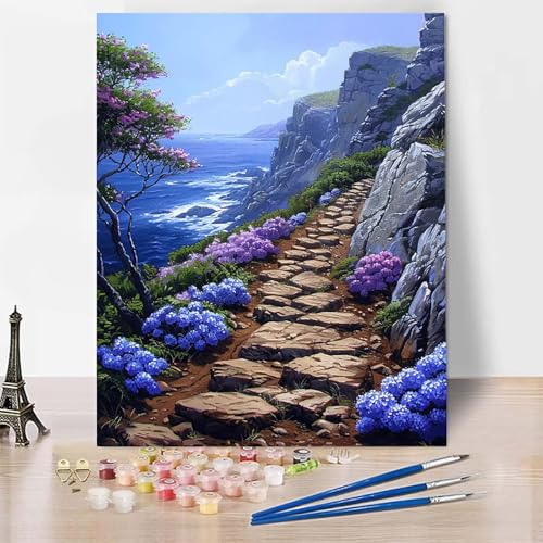Malen Nach Zahlen Landschaft Malen Nach Zahlen Erwachsene, Paint by Numbers Magnolie Paint by Numbers Adult Inklusive 3 Pinsel und Acrylfarbe für Zimmer Deko Wohnzimmer, Geschenke 50 X 65 CM -zp253XQ Malen Nach Zahlen Landschaft Malen Nach Zahlen Erwachsene, Paint by Numbers Magnolie Paint by Numbers Adult Inklusive 3 Pinsel und Acrylfarbe für Zimmer Deko Wohnzimmer, Geschenke 50 X 65 CM -zp253XQ von Zeipopge