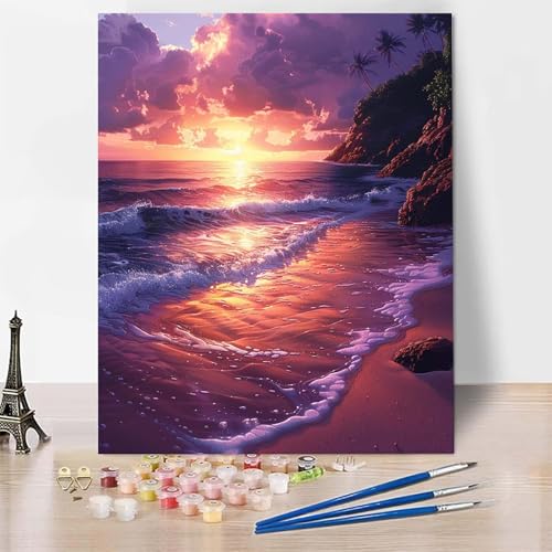 Malen Nach Zahlen Landschaft Malen Nach Zahlen Erwachsene, Paint by Numbers Sonnenuntergang Paint by Numbers Adult Inklusive 3 Pinsel und Acrylfarbe für Zimmer Deko, Geschenke 100 x 135 cm -zp2537P Malen Nach Zahlen Landschaft Malen Nach Zahlen Erwachsene, Paint by Numbers Sonnenuntergang Paint by Numbers Adult Inklusive 3 Pinsel und Acrylfarbe für Zimmer Deko, Geschenke 100 x 135 cm -zp2537P von Zeipopge