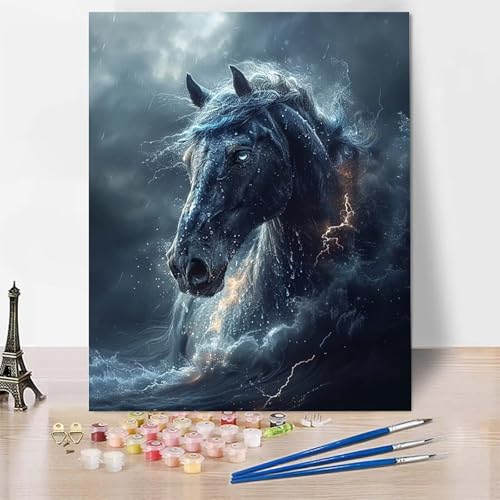 Malen Nach Zahlen Pferd Malen Nach Zahlen Erwachsene, Paint by Numbers Tier Paint by Numbers Adult Inklusive 3 Pinsel und Acrylfarbe für Zimmer Deko Wohnzimmer, Geschenke 30 x 40 cm -zp253LN22CF Malen Nach Zahlen Pferd Malen Nach Zahlen Erwachsene, Paint by Numbers Tier Paint by Numbers Adult Inklusive 3 Pinsel und Acrylfarbe für Zimmer Deko Wohnzimmer, Geschenke 30 x 40 cm -zp253LN22CF von Zeipopge