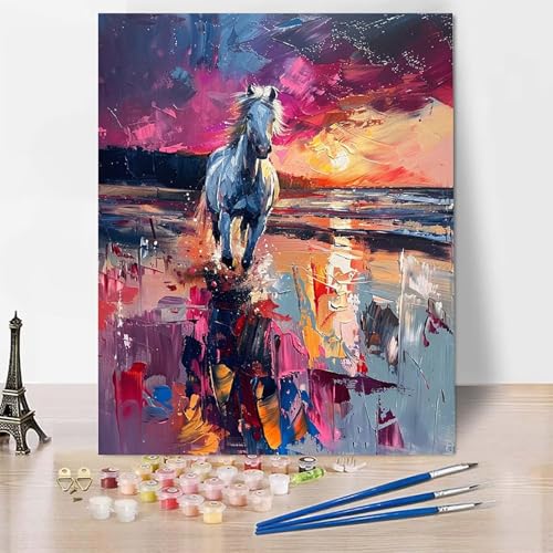 Malen Nach Zahlen Tier Malen Nach Zahlen Erwachsene, Paint by Numbers Pferd Paint by Numbers Adult Inklusive 3 Pinsel und Acrylfarbe für Zimmer Deko Wohnzimmer, Geschenke 100 x 135 cm -zp2533F792F Malen Nach Zahlen Tier Malen Nach Zahlen Erwachsene, Paint by Numbers Pferd Paint by Numbers Adult Inklusive 3 Pinsel und Acrylfarbe für Zimmer Deko Wohnzimmer, Geschenke 100 x 135 cm -zp2533F792F von Zeipopge