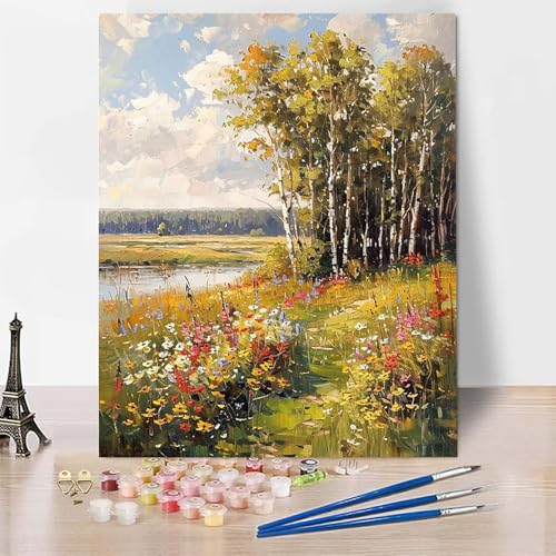 Malen Nach Zahlen Wiese Malen Nach Zahlen Erwachsene, Paint by Numbers Landschaft Paint by Numbers Adult Inklusive 3 Pinsel und Acrylfarbe für Zimmer Deko Wohnzimmer, Geschenke 50 X 65 CM -zp2531G Malen Nach Zahlen Wiese Malen Nach Zahlen Erwachsene, Paint by Numbers Landschaft Paint by Numbers Adult Inklusive 3 Pinsel und Acrylfarbe für Zimmer Deko Wohnzimmer, Geschenke 50 X 65 CM -zp2531G von Zeipopge