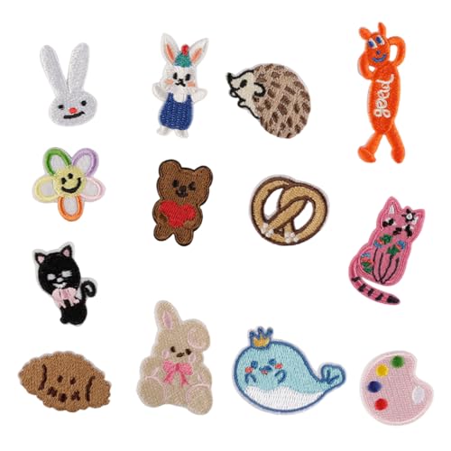 13 PCs Bären Bestickte Flecken Cartoon Katzen Nähen Flecken Blumen Auf Flecken Applique Flecken Nähen Auf Flecken Nähen 13 PCs Bären Bestickte Flecken Cartoon Katzen Nähen Flecken Blumen Auf Flecken Applique Flecken Nähen Auf Flecken Nähen von Zeiwohndc