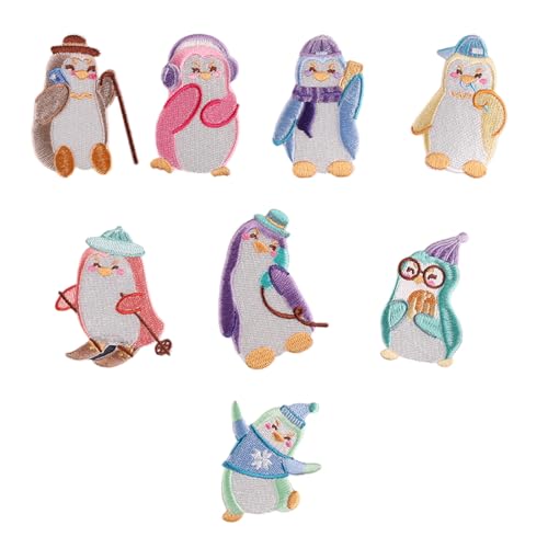 8 PCs Bestickte Flecken Pinguine Eisen Auf Flecken Applique Flecken Nähflecken Cartoon Auf Flecken Für Nähen 8 PCs Bestickte Flecken Pinguine Eisen Auf Flecken Applique Flecken Nähflecken Cartoon Auf Flecken Für Nähen von Zeiwohndc