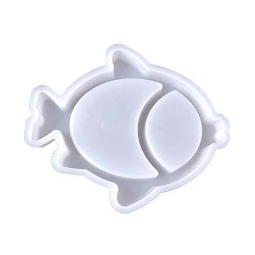 Box Harzform Herz Fischform Form Kleines Glas Epoxidharzgussschimmel ASHTRAY Schmuck Schmuckstücke Container Schimmel von Zeiwohndc