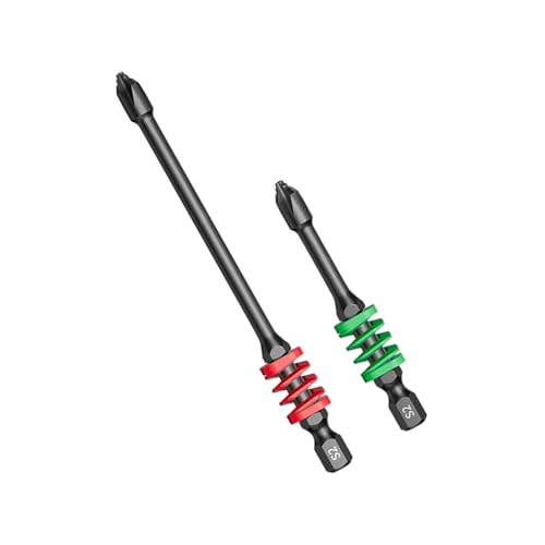 Federschraubendreher Bit Hexagonal Shank Impacting Electric Bohrer Set Schraubkopf Elektrowerkzeug Anhang Teil Magnetischer Bohrer Für Elektrowerkzeug von Zeiwohndc