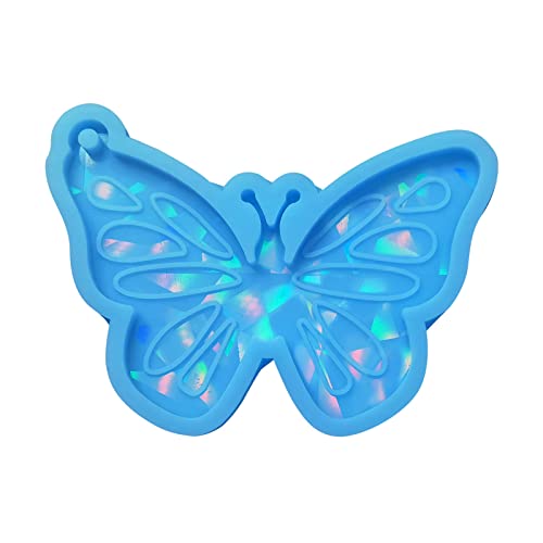 Holographische Schlüsselanhänger Silikonform Anhänger Form Schmetterling Epoxidharz Gießform Für Handwerk Schmuckherstellung Holographische Schlüsselanhänger Silikonform Anhänger Form Schmetterling Epoxidharz Gießform Für Handwerk Schmuckherstellung von Zeiwohndc