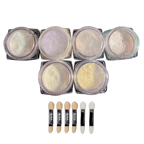 Perlige Micas Auroras Effekt Pigment Vielseitiger Gebrauch In Harzhandwerk Und Kunstdekorationen Dekoratives Pulver von Zeiwohndc
