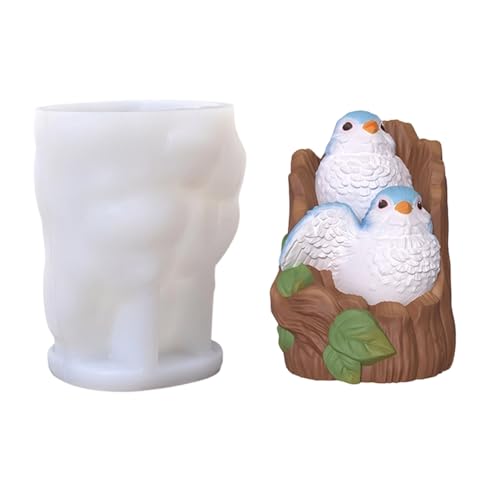 Wiederverwendbare Silikonform Stumpf Spatz Designs Für Künstler Seife Kerze Kreation Baumstumpf Vogel Schmuckform Wiederverwendbare Silikonform Stumpf Spatz Designs Für Künstler Seife Kerze Kreation Baumstumpf Vogel Schmuckform von Zeiwohndc