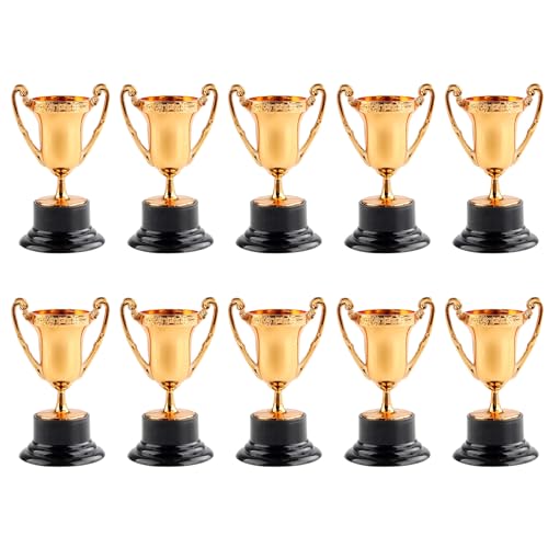 Zeiwohndc Kunststoff Siegerpokal Auszeichnung Metall Goldmodell Trophäen Klassenzimmer Motivationspreis Requisiten Für Die Tischdekoration Von Schülern von Zeiwohndc