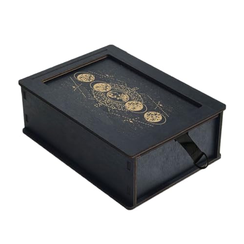 Zeiwohndc Push Pull Tarot Card Box Astrologie Schmuckstück von Zeiwohndc