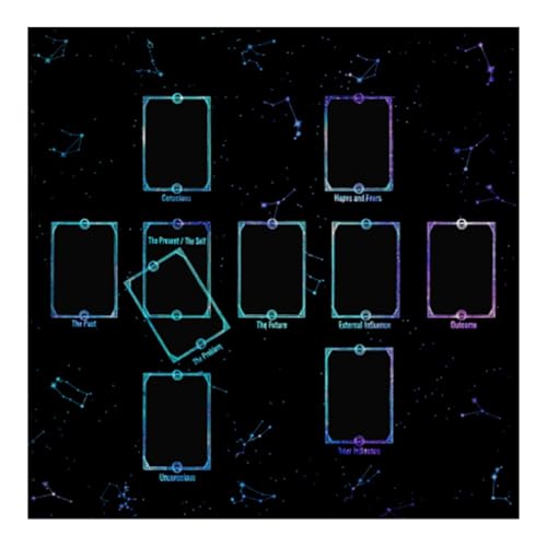 Zeiwohndc Quadratische Form Pendel Weissagungen Matte Altäre Tischdecke Brettspiel Kartenpad Runen Tischdecke Mysteriöse Brettspielmatte Zeiwohndc Quadratische Form Pendel Weissagungen Matte Altäre Tischdecke Brettspiel Kartenpad Runen Tischdecke Mysteriöse Brettspielmatte von Zeiwohndc
