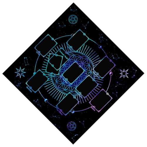 Zeiwohndc Quadratische Form Pendel Weissagungen Matte Altäre Tischdecke Brettspiel Kartenpad Runen Tischdecke Mysteriöse Brettspielmatte Zeiwohndc Quadratische Form Pendel Weissagungen Matte Altäre Tischdecke Brettspiel Kartenpad Runen Tischdecke Mysteriöse Brettspielmatte von Zeiwohndc
