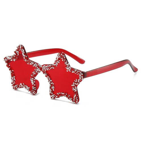 Zeiwohndc Stilvolle Startöne Für Mädchen Jungen Foto Requisiten Reisen Hip Hop Star Glitzerbrille Plastik Plastik von Zeiwohndc