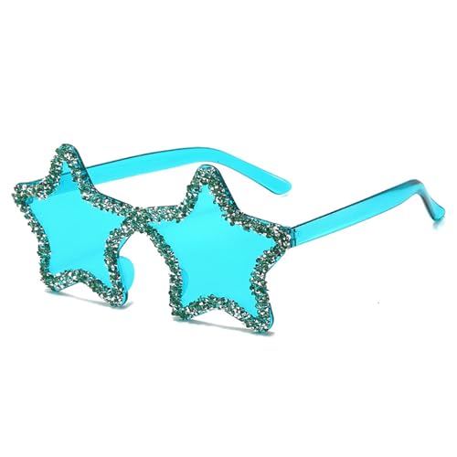 Zeiwohndc Stilvolle Startöne Für Mädchen Jungen Foto Requisiten Reisen Hip Hop Star Glitzerbrille Plastik Plastik von Zeiwohndc