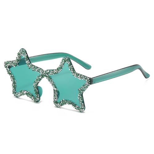Zeiwohndc Stilvolle Startöne Für Mädchen Jungen Foto Requisiten Reisen Hip Hop Star Glitzerbrille Plastik Plastik von Zeiwohndc