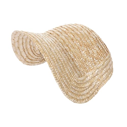 Zeiwohndc Sunproof Bonnet Craft Hat Basis Victorian Teaparty Accessoire Anpassbarer Strohhut Für Teaparty Und Kirchenveranstaltungs Requisiten von Zeiwohndc