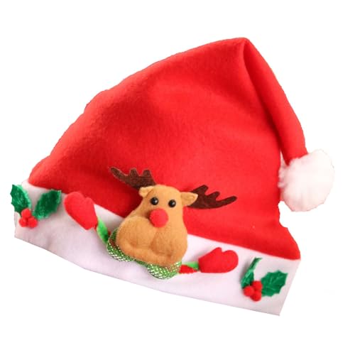 Zeiwohndc Weihnachtsmütze, Jugendliche, Weihnachts-Kopfbedeckung, interaktive Urlaubshüte für Kinder und Erwachsene Zeiwohndc Weihnachtsmütze, Jugendliche, Weihnachts-Kopfbedeckung, interaktive Urlaubshüte für Kinder und Erwachsene von Zeiwohndc