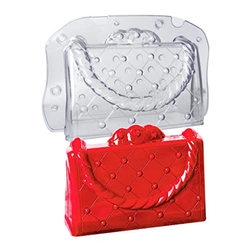 Zeizafa Handtaschenförmige Schokolade 3D Fondant für Geburtstag Party Kuchen DIY Supplies Professionelle Backwerkzeuge Nicht-klebrige Fondant Set von Zeizafa