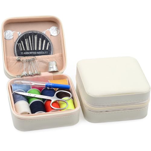 Reise-Nähset, 11 Farben, Faden und 45 Nähzubehör, tragbare Kleidung, Näh-Reparatur-Sets für Zuhause, Reisen, Nähset, tragbares Reise-Set, Nähset, Reise-Nähkästchen, Faden 27 Reise-Nähset, 11 Farben, Faden und 45 Nähzubehör, tragbare Kleidung, Näh-Reparatur-Sets für Zuhause, Reisen, Nähset, tragbares Reise-Set, Nähset, Reise-Nähkästchen, Faden 27 von Zeizafa