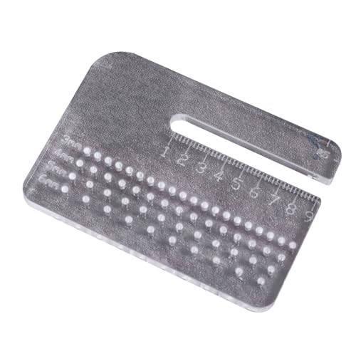 Zeizafa Acryl Stanzhilfe Platte Leder Nähhilfe Platte Lederhandwerk Werkzeug Leder Nähhilfe Platte Schneiden Abstand Lineal Zeizafa Acryl Stanzhilfe Platte Leder Nähhilfe Platte Lederhandwerk Werkzeug Leder Nähhilfe Platte Schneiden Abstand Lineal von Zeizafa