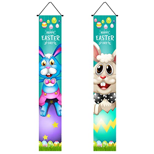 Zeizafa Frohe Ostern Couplet 1 Paar Türvorhang Hängen Für Ei Karotte Dec Ostern Tür Banner Für Haustür Zeizafa Frohe Ostern Couplet 1 Paar Türvorhang Hängen Für Ei Karotte Dec Ostern Tür Banner Für Haustür von Zeizafa