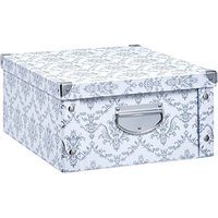 Zeller Aufbewahrungsbox 19,2 l weiß, vintage 33,0 x 40,0 x 17,0 cm von Zeller