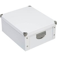 Zeller Aufbewahrungsbox 19,2 l weiß 33,0 x 40,0 x 17,0 cm von Zeller