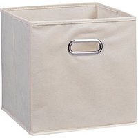 Zeller Aufbewahrungsbox 30,0 l beige 32,0 x 32,0 x 32,0 cm von Zeller