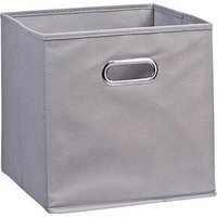 Zeller Aufbewahrungsbox 30,0 l grau 32,0 x 32,0 x 32,0 cm von Zeller