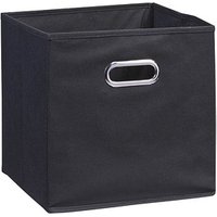 Zeller Aufbewahrungsbox 30,0 l schwarz 32,0 x 32,0 x 32,0 cm, 1 St. von Zeller