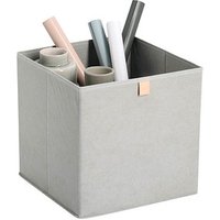 Zeller Aufbewahrungsbox grau 32,0 x 32,0 x 32,0 cm, 1 St. von Zeller