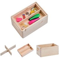 Zeller Aufbewahrungsboxen-Set braun Zeller Aufbewahrungsboxen-Set braun von Zeller