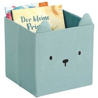 Zeller Bär Aufbewahrungsbox mint 28,0 x 28,0 x 28,0 cm, 1 St. von Zeller