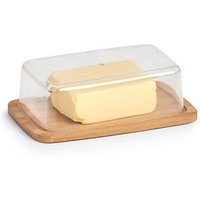 Zeller Butterdose 6,0 cm hoch transparent von Zeller