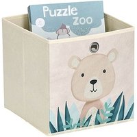 Zeller Koala Aufbewahrungsbox beige 28,0 x 28,0 x 28,0 cm, 1 St. von Zeller