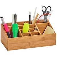 Zeller Schreibtisch-Organizer natur Bambus 12 Fächer 25,4 x 12,0 x 10,0 cm Zeller Schreibtisch-Organizer natur Bambus 12 Fächer 25,4 x 12,0 x 10,0 cm von Zeller