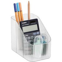 Zeller Schreibtisch-Organizer transparent Kunststoff 3 Fächer 15,0 cm 9,0 cm Zeller Schreibtisch-Organizer transparent Kunststoff 3 Fächer 15,0 cm 9,0 cm von Zeller
